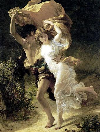 Pierre-Auguste Cot The Storm Germany oil painting art
